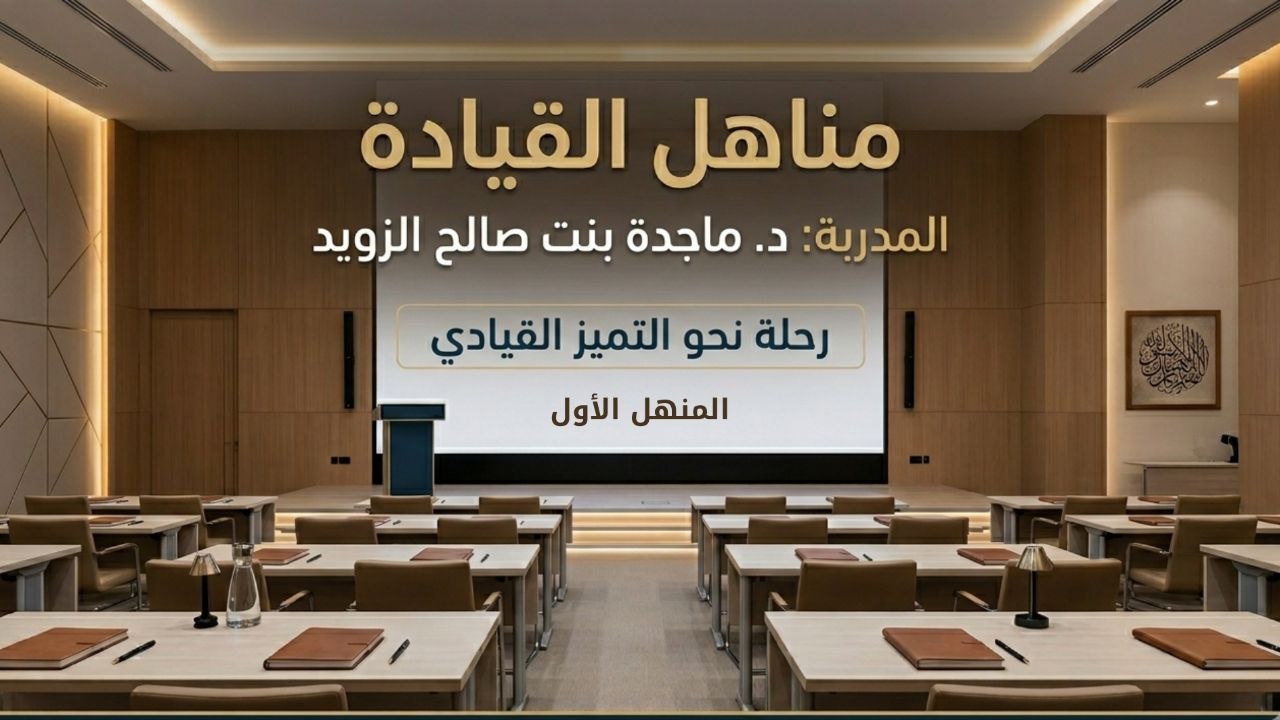 المنهل الأول من كورس مناهل القيادة